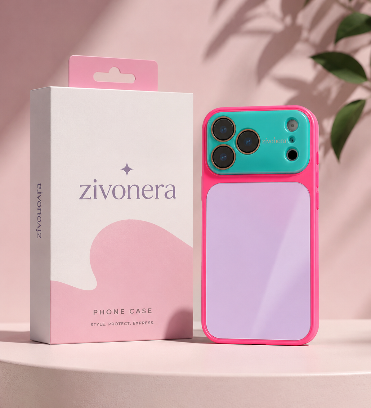 Tempered Glass Camera Case