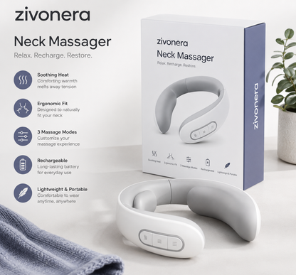 Smart Heated Neck Massager