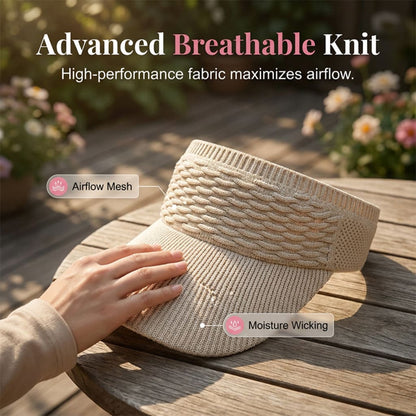 Women's BreathableSun Visor Hat