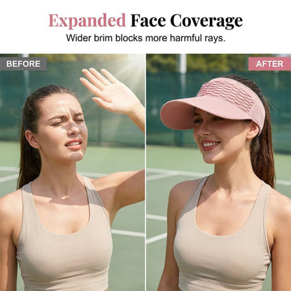 Women's BreathableSun Visor Hat