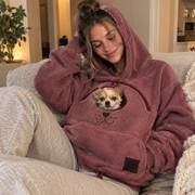 Cozy Hands-Free Pet Bonding Hoodie